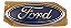 Emblema Porta Malas Original Ford New Fiesta 2014 A 2019 - Imagem 2