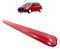 Friso Porta Dianteira Esquerda Peugeot 307 2007 2008 A 2012 Vermelho - Imagem 1
