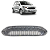 Grade Parachoque Dianteiro Sem Friso Ford Ka 2014 Á 2018 - Imagem 1