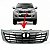 Grade Radiador Hilux Srv Cromada e Cinza 2012 2013 2014 2015 - Imagem 2