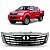 Grade Radiador Hilux Srv Cromada e Cinza 2012 2013 2014 2015 - Imagem 4