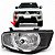 Farol direito L200 2007 À 2016 Foco Simples Pisca Cristal - Imagem 2