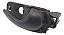 Maçaneta Interna Direita Fiat Palio 1997 1998 1999 A 2005 Preto Dianteira/traseira - Imagem 5