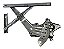 Maquina Vidro Traseira Esquerda Chery Qq 2011 A 14 Sem Motor - Imagem 5