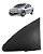 Moldura Externa Retrovisor Esquerdo Peugeot 408 2011 A 2015 Preto - Imagem 1