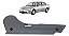 Moldura Lateral Banco Dianteiro Direito Honda Civic Original Cinza - Imagem 1