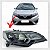 Par Farol Honda Fit 2015 2016 2017 2018 2019 Mascara Negra - Imagem 4