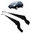Par Braço Limpador Parabrisa Citroën Xsara Picasso 2002 A 12 - Imagem 1