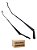 Par Braço Limpador Parabrisa Peugeot 206 2000 2001 A 2010 Esquerdo - Imagem 2