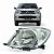 Par De Farol Toyota Hilux 2005 2006 2007 2008 a 2011 Cristal - Imagem 5