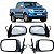 Par De Retrovisor Hilux 2005 06 07 A 2011 Elétrico Cromado - Imagem 1