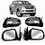Par De Retrovisor Hilux C Pisca Cromado 2012 2013 2014 2015 - Imagem 1