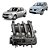 Coletor Admissão Renault Logan Sandero 1.0 2008 2009 A 2014 - Imagem 1