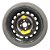 Roda Pneu Estepe Aro 15 Chevrolet Onix 2020 2021 2022 A 2025 Preto - Imagem 5