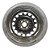 Roda Pneu Estepe Aro 15 Chevrolet Onix 2020 2021 2022 A 2025 Preto - Imagem 4
