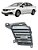 Difusor Ar Honda Civic Lado Esquerdo 2013 2014 2015 2016 - Imagem 1