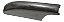 Acabamento Rack Teto Traseiro Direito Peugeot 206 207 2011 Preto - Imagem 4
