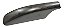 Acabamento Rack Teto Traseiro Direito Peugeot 206 207 2011 Preto - Imagem 6