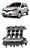 Coletor Admissão Renault Clio 1.0 16v 2002 2003 2004 A 2016 - Imagem 1