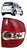 Lanterna Traseira Direira Vw Fox Crossfox 2004 2005 A 2010 Direito/passageiro Vermelho - Imagem 1