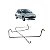 Suporte Estepe Peugeot 206 2000 2001 2002 2003 2004 a 2010 - Imagem 1