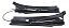 Par Grade Churrasqueira Nissan Sentra 2007 2008 2009 A 2012 - Imagem 7