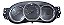 Painel Instrumentos Renault Sandero Logan 2015 2016 A 2019 Preto - Imagem 5