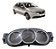Painel Instrumentos Renault Sandero Logan 2015 2016 A 2019 Preto - Imagem 1