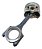 Pistao Biela Motor Renault Sandero Logan 1.0 2014 2015 2016 - Imagem 3