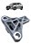 Suporte Coxim Motor Lado Direito Gm Onix 1.0 Turbo 2020 A 25 - Imagem 1