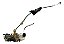 Fechadura Traseira Esquerda Vw Crossfox 2004 2005 A 2010 - Imagem 3