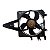 Ventoinha Eletroventilador Fiat Palio 1.0 1996 A 2000 Sem Ar - Imagem 6