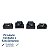 Kit Coxim Suporte Radiador Gol Voyage G5 G6 G7 2009 A 2022 - Imagem 2