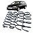 Jogo Molas Volkswagen Jetta Variant 2007 2008 2009 2010 - Imagem 1