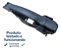 Maçaneta Externa Traseira Esquerda Vw Crossfox 2004 A 2010 Preto Traseira - Imagem 2