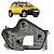 Circuito Soquete Lanterna Esquerda Vw Crossfox 2004 A 2010 - Imagem 1
