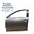 Porta Dianteira Esquerda Vw Jetta Variant 2007 2008 A 2010 Dianteira Esquerdo Prata - Imagem 2