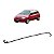 Haste Vareta Abertura Capo Renault Clio 2000 2001 2002 2003 - Imagem 1