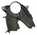 Capa Correia Dentada Vw Polo 1.6 2003 2004 2005 2006 A 2012 Preto - Imagem 5