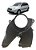 Capa Correia Dentada Vw Polo 1.6 2003 2004 2005 2006 A 2012 Preto - Imagem 1