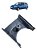 Capa Correia Dentada Sandero Logan 1.0 2008 2009 2010 A 2014 Preto - Imagem 1