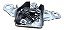 Fechadura Capo Inferior Renault Sandero 2008 2009 A 2014 - Imagem 6