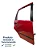 Porta Traseira Direita Ford Fiesta 2004 2005 2006 A 2011 - Imagem 2