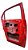 Porta Traseira Esquerda Vw Gol Voyage G5 G6 G7 2010 A 2022 - Imagem 3