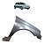 Paralama Dianteiro Direito Renault Clio 1999 2000 2001 2002 - Imagem 1