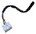 Chicote Conector Plug Comando Retrovisor Sentra 2008 A 2012 - Imagem 4
