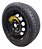 Roda Estepe Aro 16 5x112 Vw Jetta Variant 2007 2008 A 2010 Preto - Imagem 3