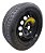 Roda Estepe Aro 16 5x112 Vw Jetta Variant 2007 2008 A 2010 Preto - Imagem 4
