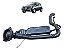 Gargalo Tanque Combustível Renault Clio 2003 2004 A 2012 Preto 2003 - Imagem 1