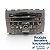 Rádio Honda Crv 2007 2008 A 2010 Original Com Code Incluso - Imagem 2